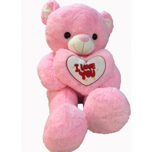 30 inches pink teddy bear